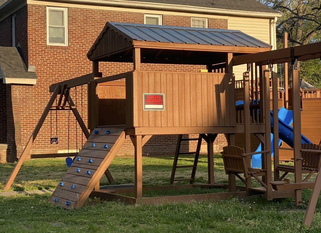 Amish Built Swingset