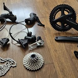 ((((( SHIMANO ULTEGRA R8020 COMPLETE GROUPSET HYDROULIC )))))