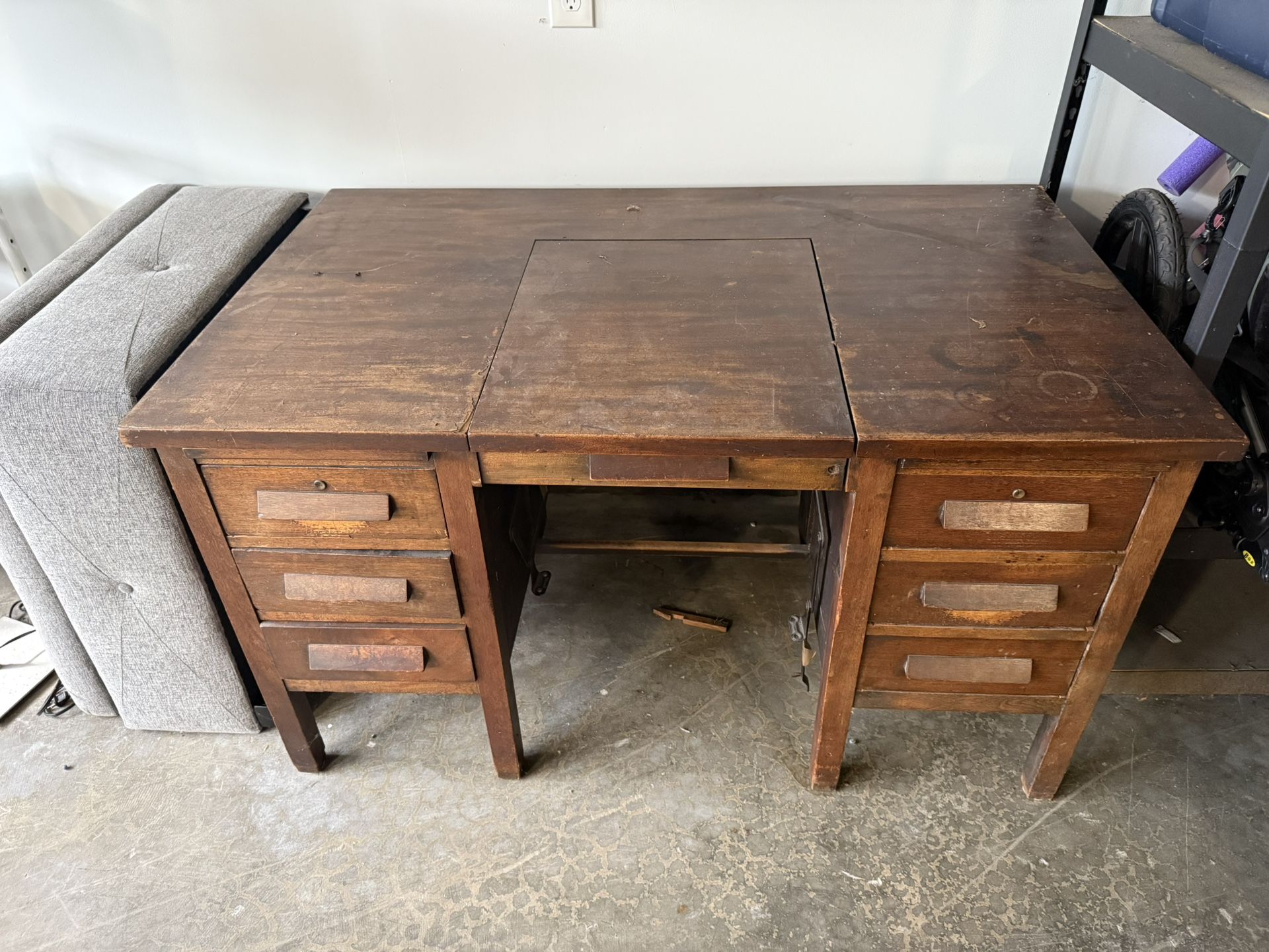 Antique Typewriter Desk