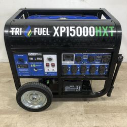 DuroMax 15,000W Tri Fuel Generator XP15000HXT