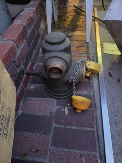 Jones Cast Iron Fire Hydrant