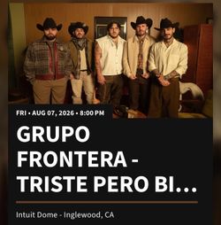 Grupo Frontera Tickets