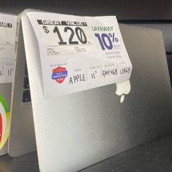 Apple Air 11” Laptop 128gb 