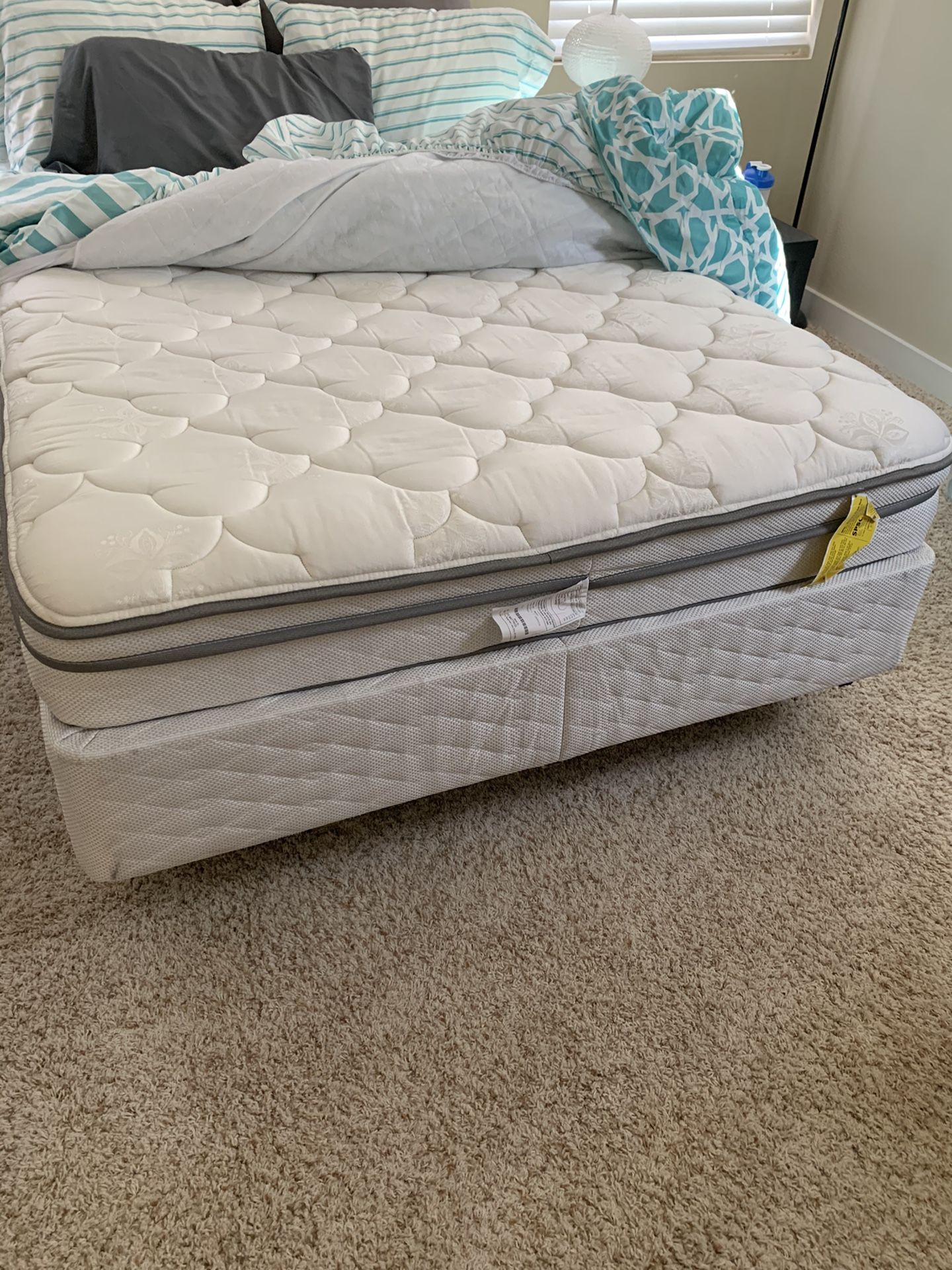 Full Size Mattress + Box Spring & Frame for Sale in Las Vegas, NV OfferUp