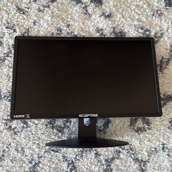 Sceptre 20 inch LED Monitor 1600 x 900 HD+ 75Hz HDMI VGA Build-in Speakers, 99% sRGB Wall Mount Ready Black 2021 (E205W-16003RTT)