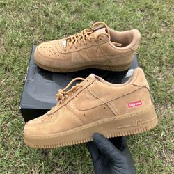 Supreme Forces “box Logo Wheat”