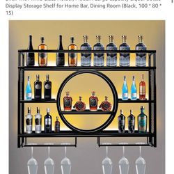 New In Box Metal Bottle Rack 