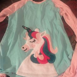Unicorn Top Pjs