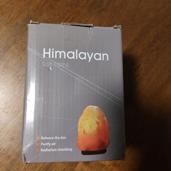 Himalayan salt lamp