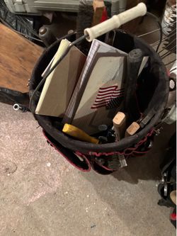 Tool bags with tools