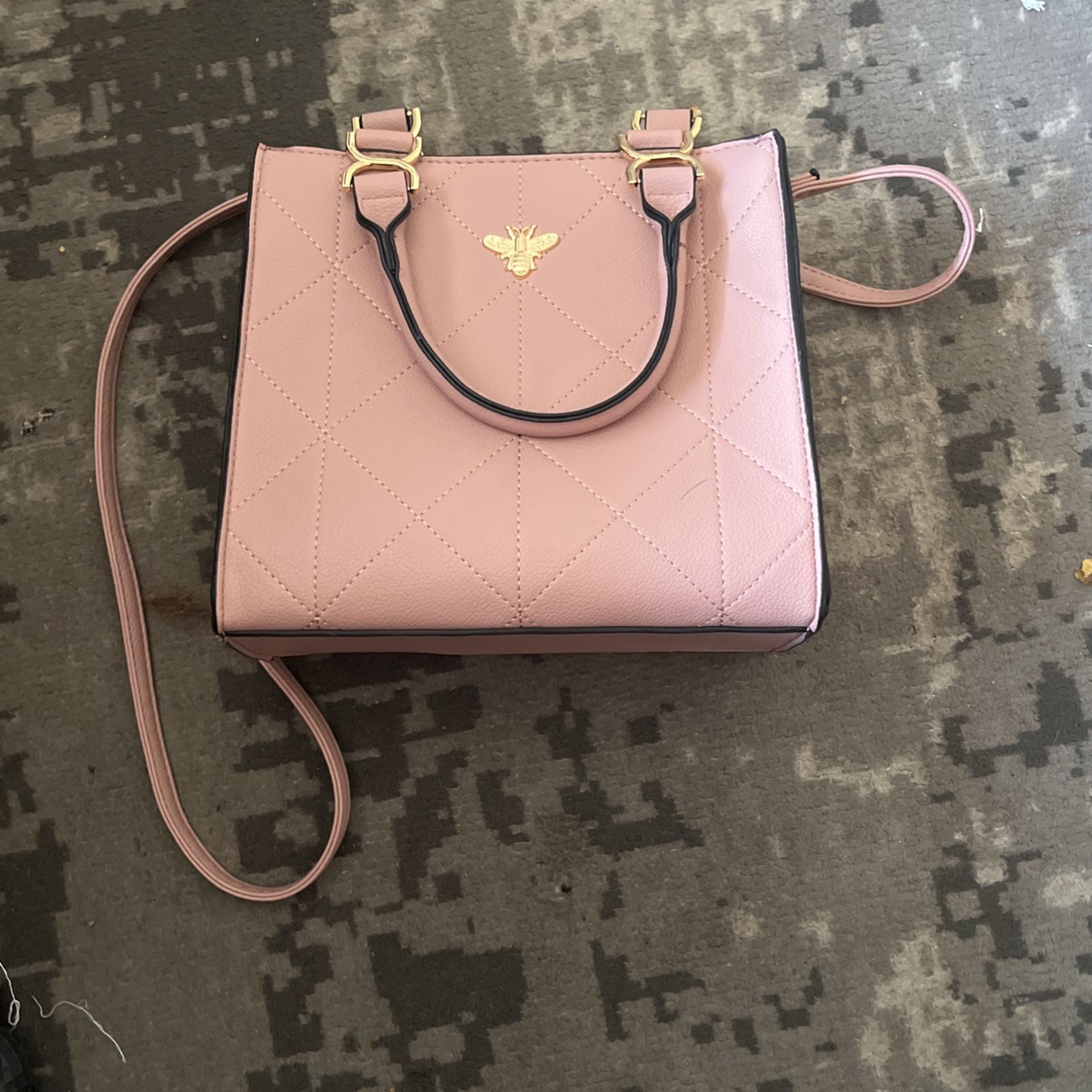 Pink, Medium Size, Crossbody Bag/ Purse. 