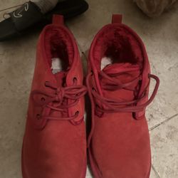 red uggs size 13
