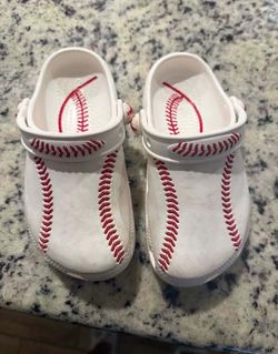 Baseball crocs SIZE 12