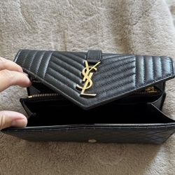 Ysl Long Wallet 