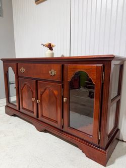 Buffet table, coffee bar station, sideboard, accent cabinet, entryway cabinet