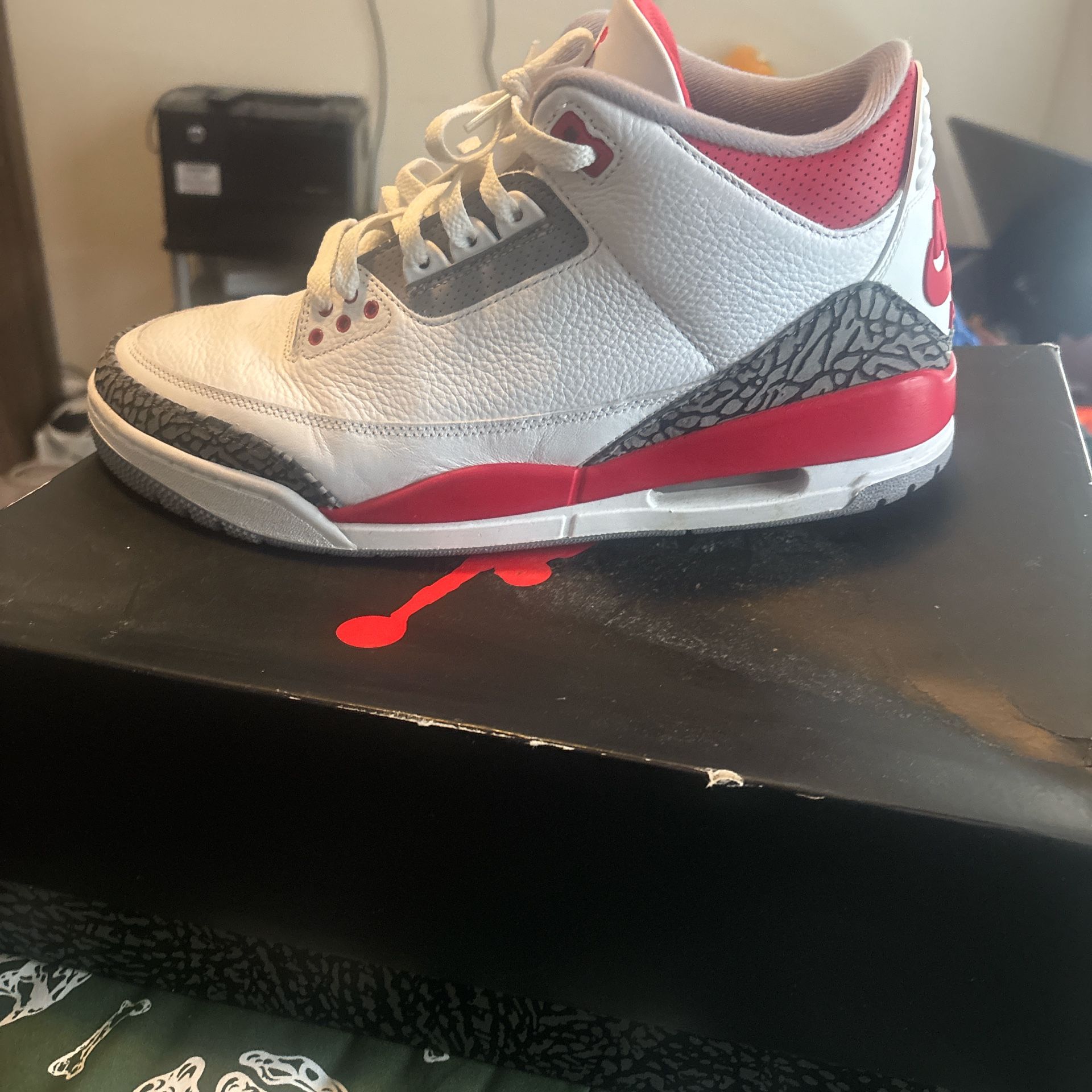 “Fire Red” Jordan 3