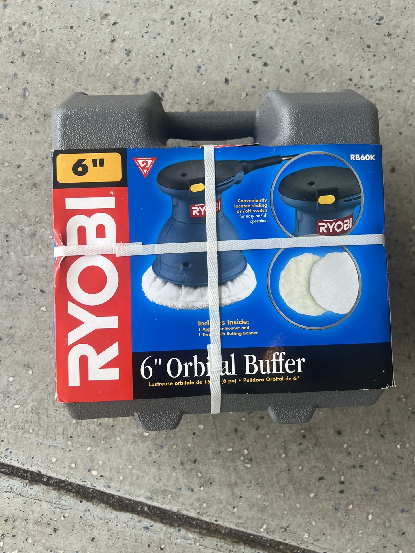 Corded 6 in. Orbital Buffer/Polisher