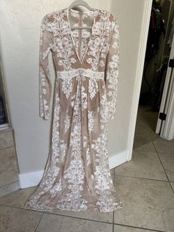 chinese dress ladies For Love and Lemons Powder Blue Embroidered Temecula Maxi Dress – The  Thrifty Hippy