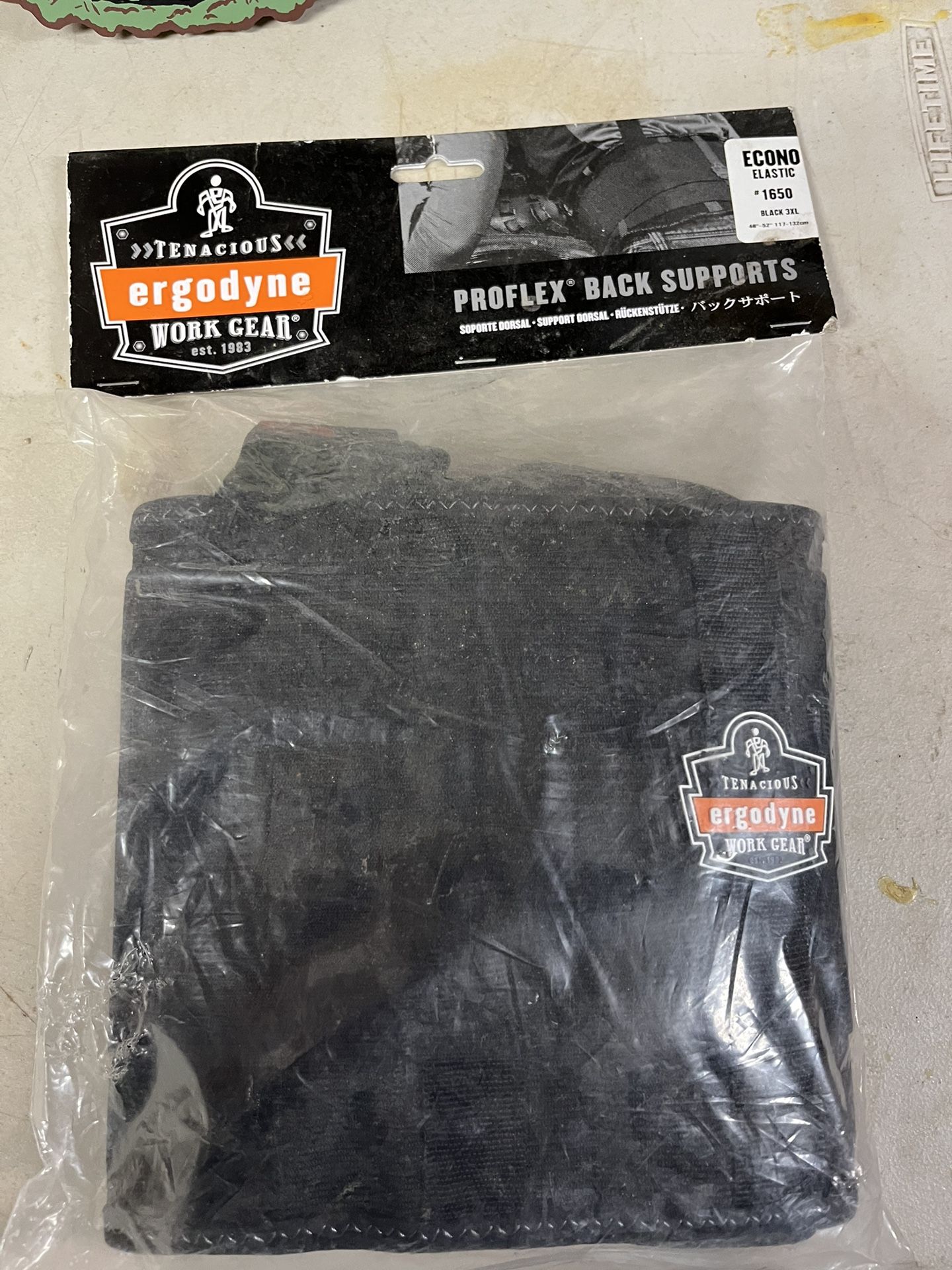 Tenacious Work Gear Pro flex Back Support 3XL