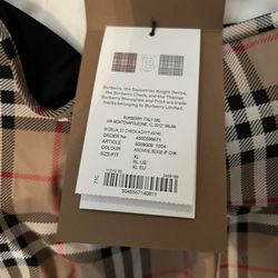 ✨ Burberry Archive Check One-Piece Swimsuit – Size XL – New with Tags ✨