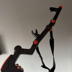 Vr gunstock for Meta Quest 2/3/3S/Pro, Shoulder Straps Adjustable FPS Gaming Controller