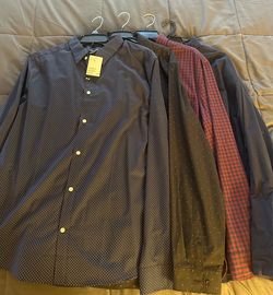 (4) FOUR H&M Button Up Shirts - XXL