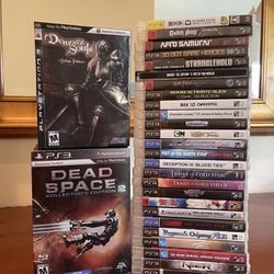 Uncommon PS3 Game Lot