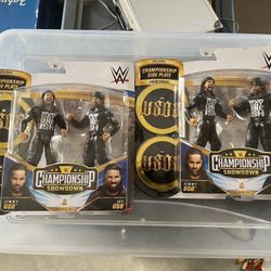 WWE Mattel Jimmy & Jey USO Championship Showdown 6 inch Action Figure