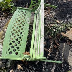 Rod Iron Bench