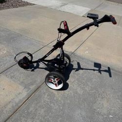 MotoCaddy S1 Electric Golf Cart Caddy 3 Wheeled Battery Push