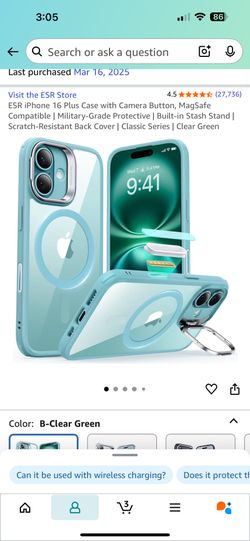 iPhone 16plus Case Teal