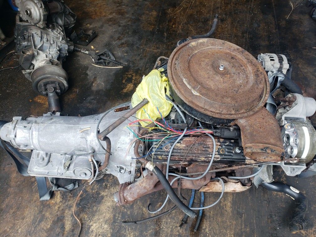 Chevrolet 350 engine and transmission 700r4 for Sale in Miami, FL OfferUp