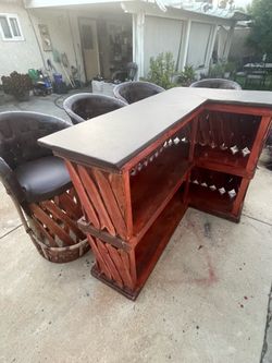 Barra con sus equípales  de Jalisco