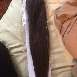 Brand New Ponytail On Clips/wig