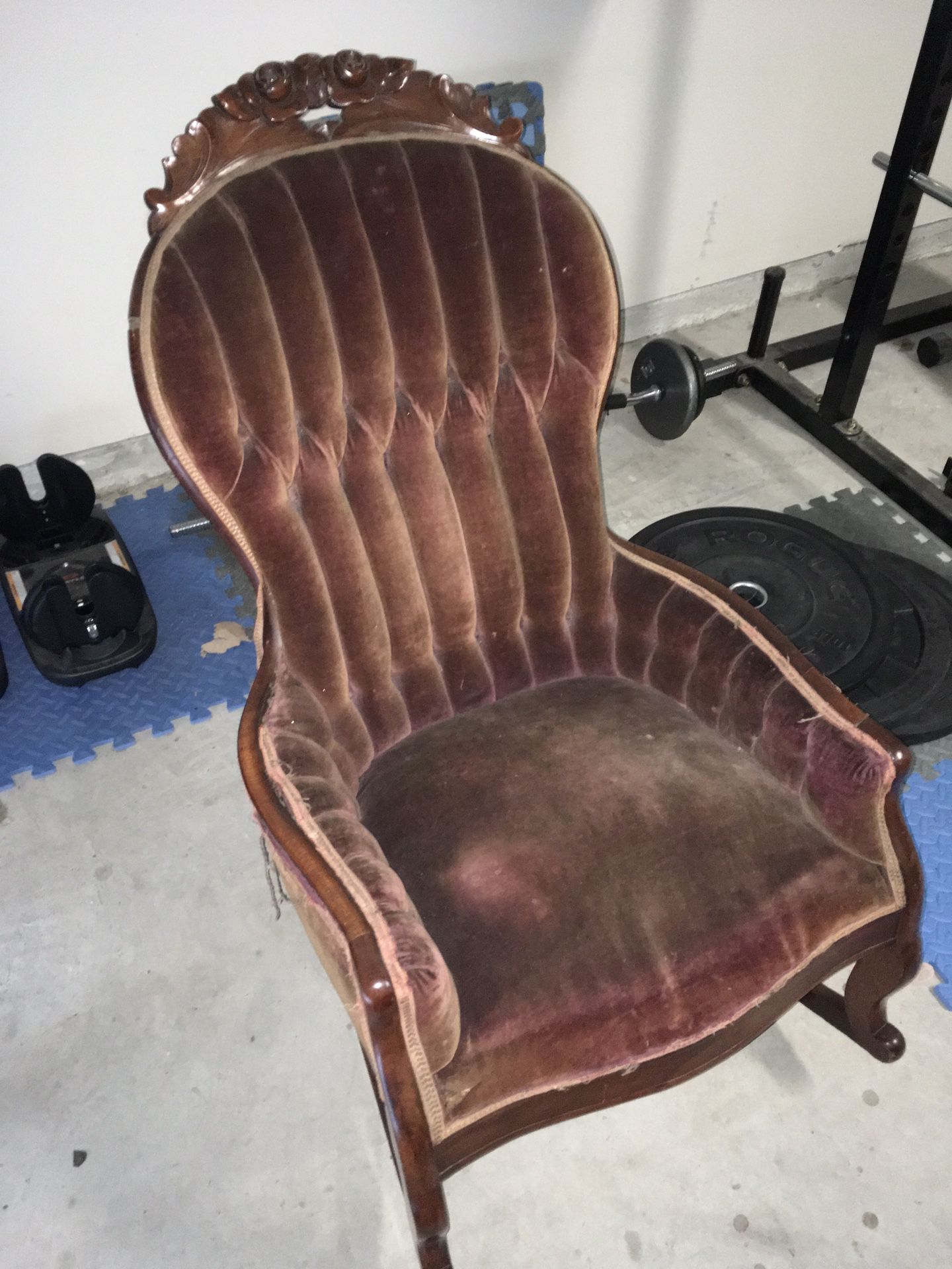 Antique rocker chair
