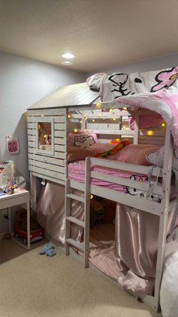 Girl Bunk Bed (twins)