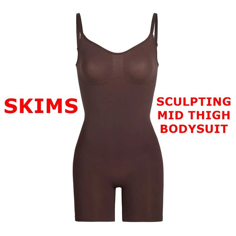 Skims Sculpting Mid Thigh Bodysuit Shaper