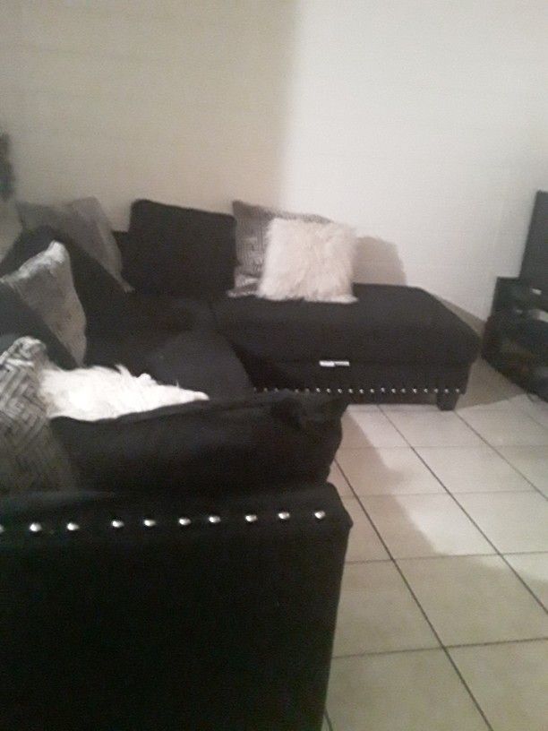 Black Sectional