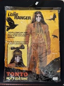 Lone Ranger Tonto Costume one size fits most ages 14 and up Just $5