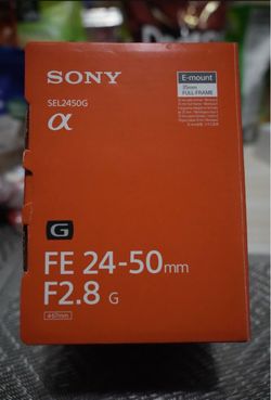 Sony lens
