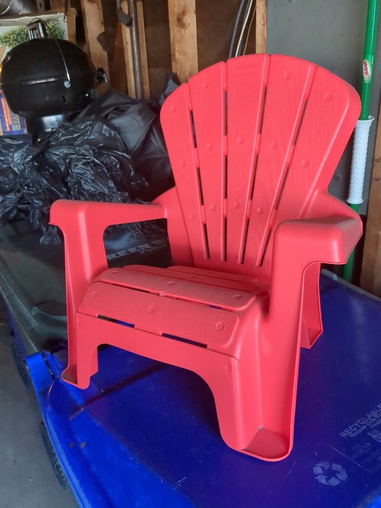 Red Little Kids Target Chair