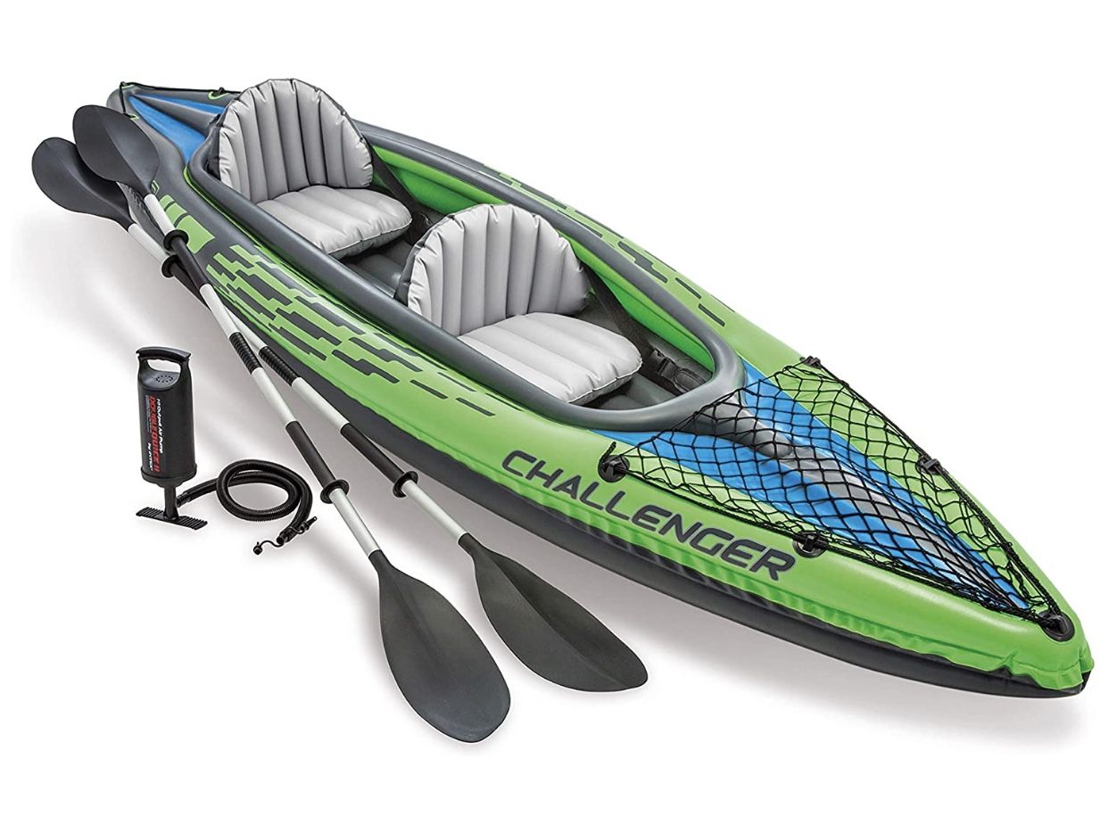 Intex K2 Challenger 2 Person Inflatable Kayak Boat