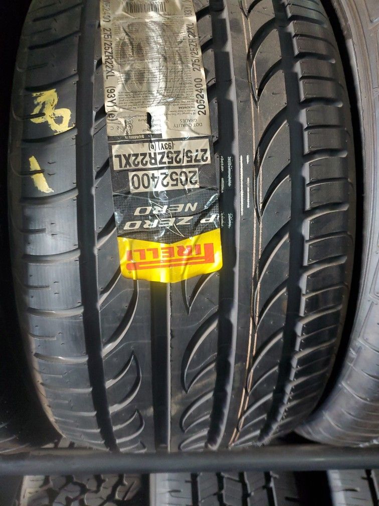 1 Tire New 275.25.22 Pirreli P Zero 100 % Tread Dot 2519