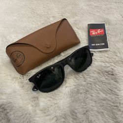 Rayban Matte Black Andy Sunglasses 