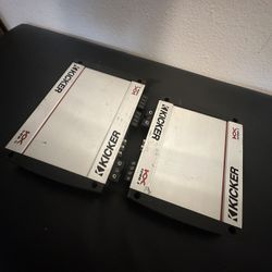 Kicker 40KX  Amp Class D Mono 1200W & KICKER KX400.4 