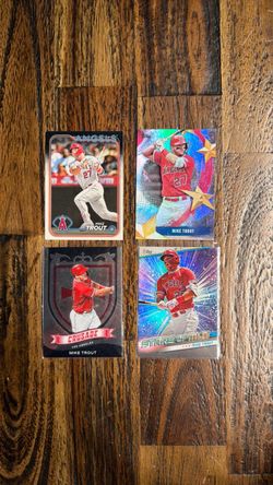 Mike Trout Baseball Card Lot – Topps Stars of MLB Angels
