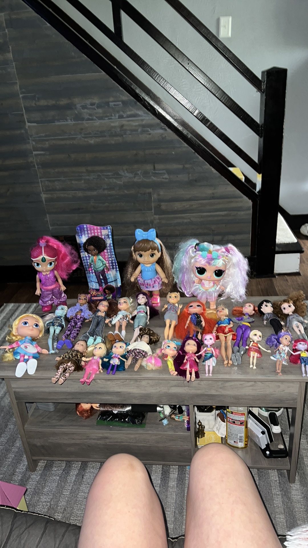 Assorted Variety Lot of Dolls! Monster High, Bratz, OMG LOL Much More