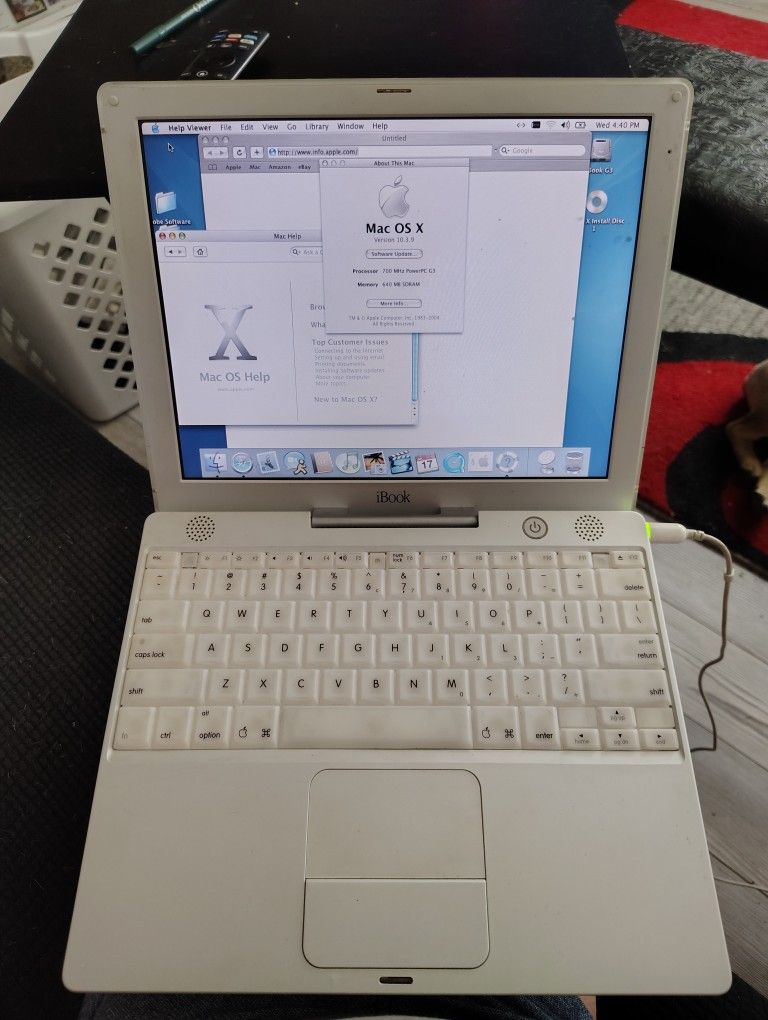 Vintage Apple iBook