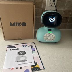 MIKO Mini  : AI Robot for Kids | Interactive Bot Equipped with Coding, Stories & Games | GPT-Powered Conversational Learning | Ideal G