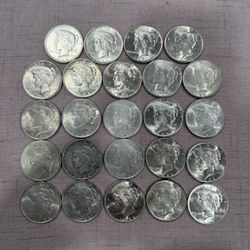 Silver Peace Dollars 